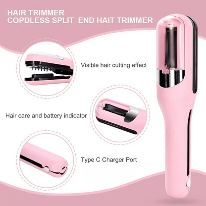 Cordless Rechargeable Hair Split End Trimmer