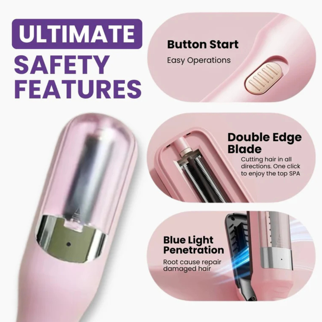 Cordless Rechargeable Hair Split End Trimmer