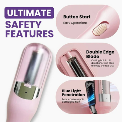 Cordless Rechargeable Hair Split End Trimmer